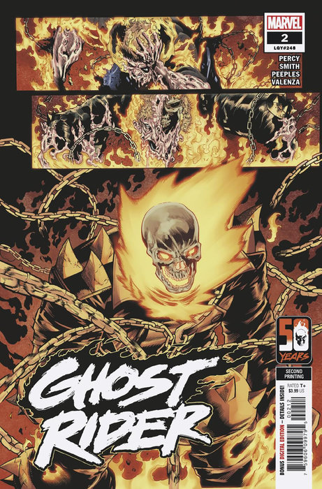 GHOST RIDER 2 CORY SMITH 2ND PRINTING VARIANT