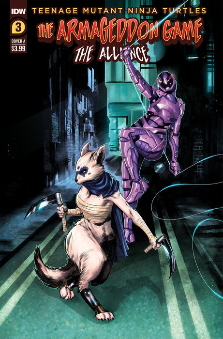 Teenage Mutant Ninja Turtles: The Armageddon Game--The Alliance #3 Variant A (Mercado)