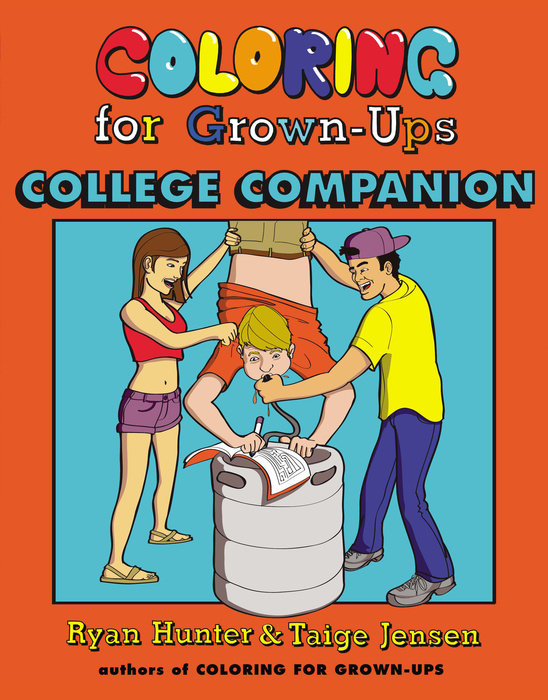 Coloring for Grown-Ups College Companion