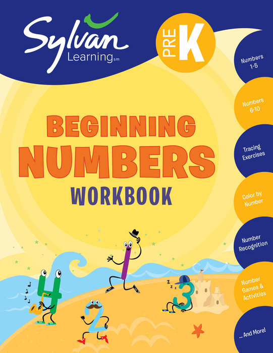 Pre-K Beginning Numbers Workbook
