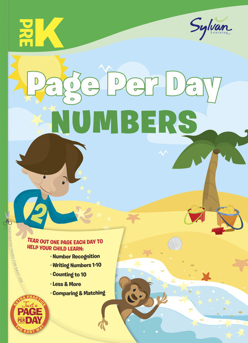 Pre-K Page Per Day: Numbers