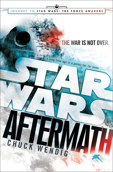 Star Wars Aftermath cover: the death star is exploding