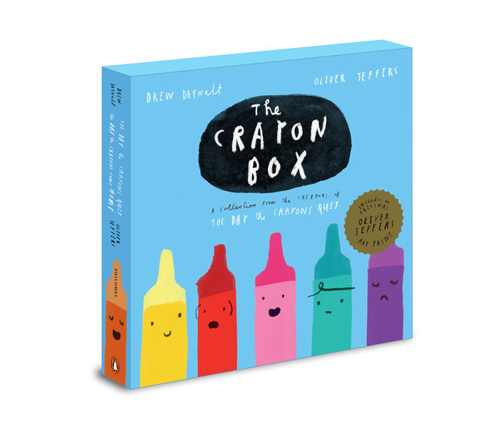 The Crayon Box: The Day the Crayons Quit Slipcased edition