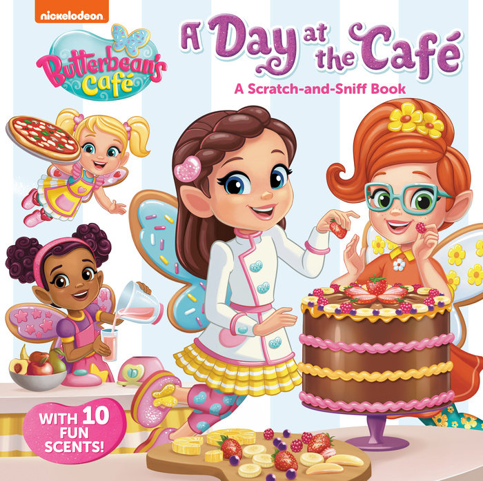 A Day at the Cafe: A Scratch-and-Sniff Book (Butterbean's Cafe)