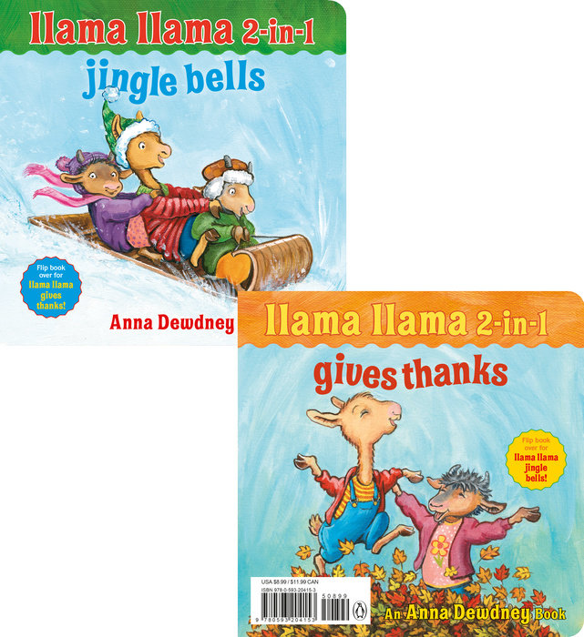 Llama Llama 2-in-1: Gives Thanks/Jingle Bells