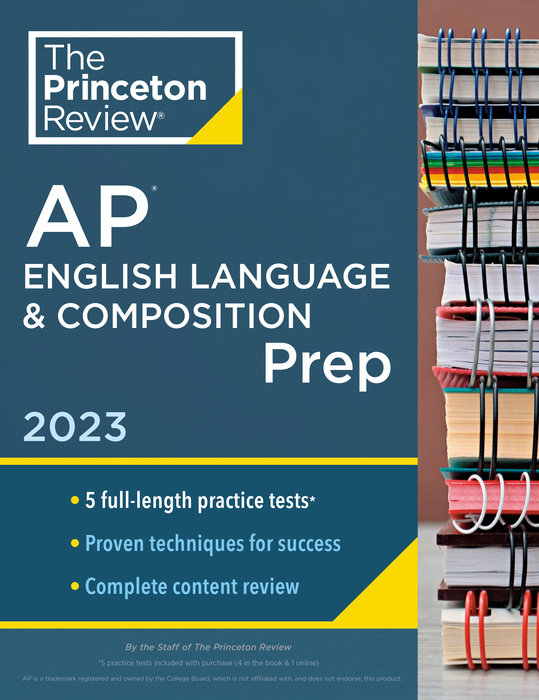 Princeton Review AP English Language & Composition Prep, 2023