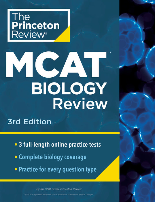 Princeton Review MCAT Biology Review, 3rd Edition