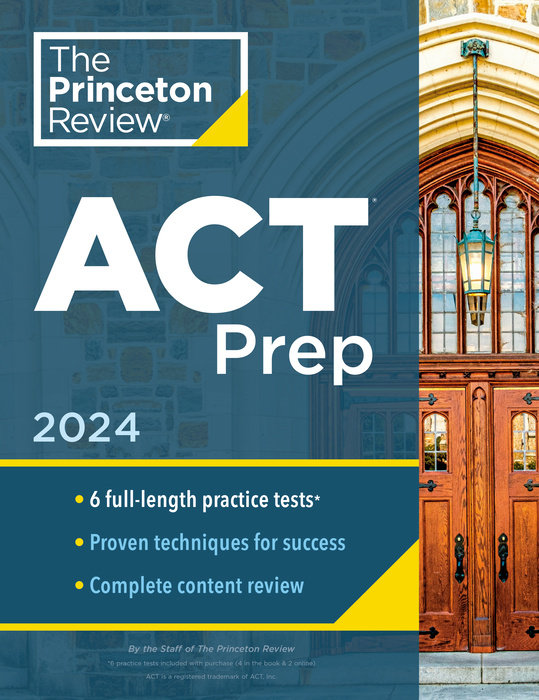 Princeton Review ACT Prep, 2024