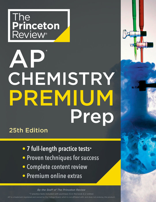 Princeton Review AP Chemistry Premium Prep, 25th Edition