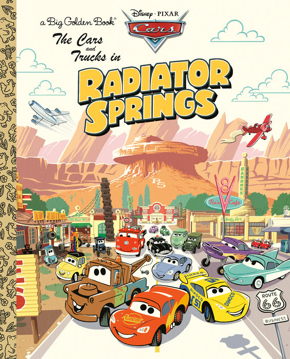 The Cars and Trucks in Radiator Springs! (Disney/Pixar Cars)
