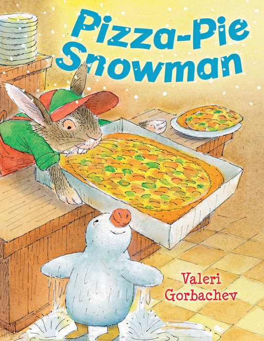 Pizza-Pie Snowman