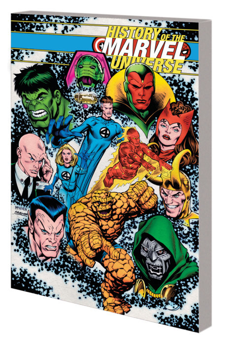 HISTORY OF THE MARVEL UNIVERSE TPB MCNIVEN COVER