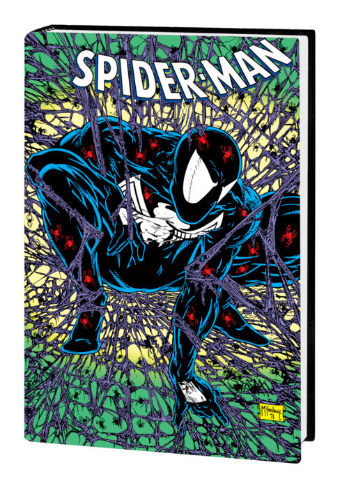 SPIDER-MAN BY TODD MCFARLANE OMNIBUS MCFARLANE BLACK COSTUME COVER [NEW PRINTING , DM ONLY]
