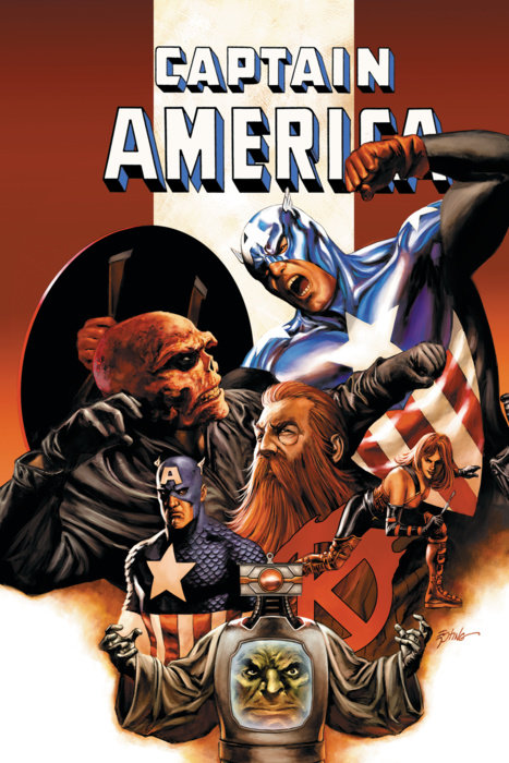CAPTAIN AMERICA: THE DEATH OF CAPTAIN AMERICA OMNIBUS HC EPTING CAPTAIN AMERICA VS. COVER [NEW PRINTING, DM ONLY]