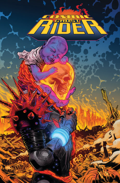 COSMIC GHOST RIDER OMNIBUS VOL. 1 HC SHAW COVER [DM ONLY]