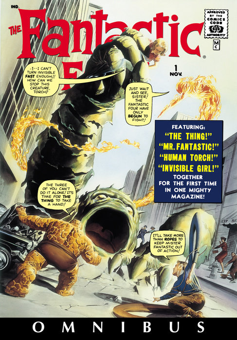 THE FANTASTIC FOUR OMNIBUS VOL. 1 HC ALEX ROSS COVER [NEW PRINTING 2, DM ONLY]