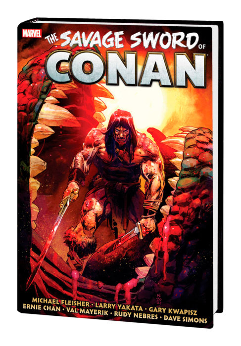 SAVAGE SWORD OF CONAN: THE ORIGINAL MARVEL YEARS OMNIBUS VOL. 8 HC KLEIN COVER