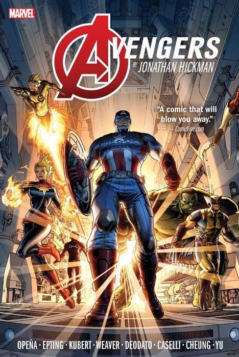 AVENGERS BY JONATHAN HICKMAN OMNIBUS VOL. 1 HC WEAVER COVER [NEW PRINTING]