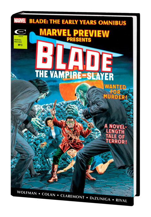 BLADE: THE EARLY YEARS OMNIBUS MORROW COVER [DM ONLY]
