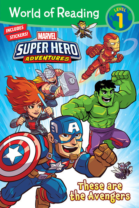 World of Reading: Marvel Super Hero Adventures: These are the Avengers-Level 1