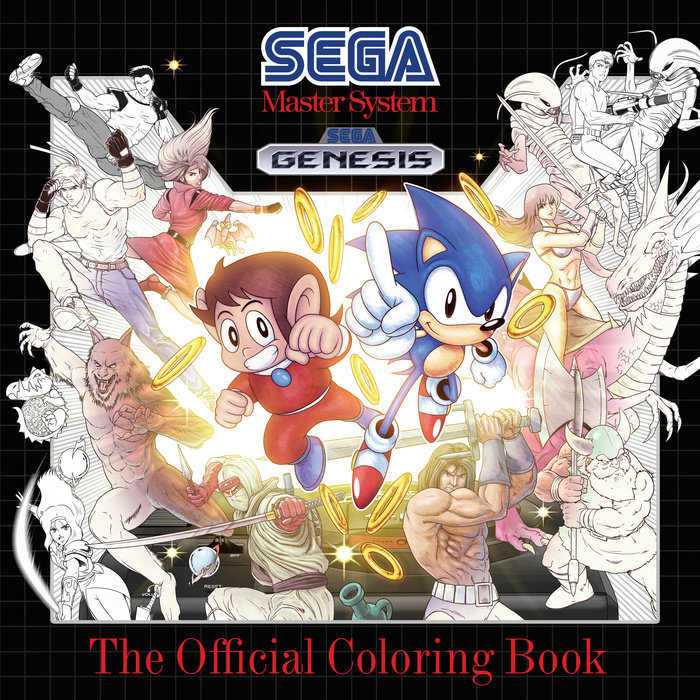 SEGA: The Official Coloring Book
