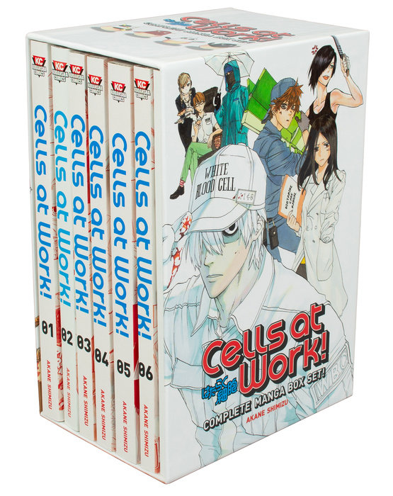 Cells at Work! Complete Manga Box Set!