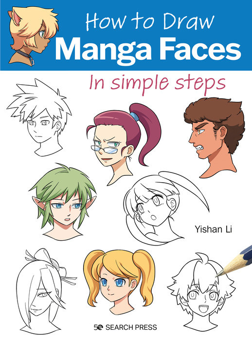 How to Draw Manga Faces in simple steps