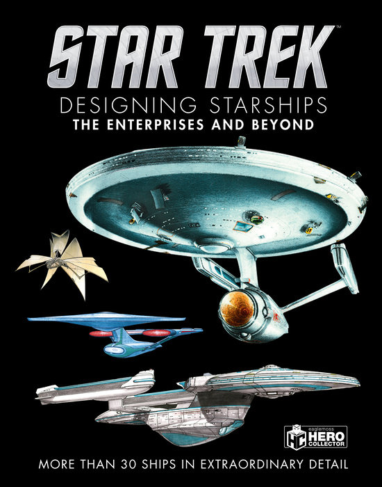 2 Eaglemoss OVP Star Trek Designing starships the Enterprises & Beyond Book Vol 