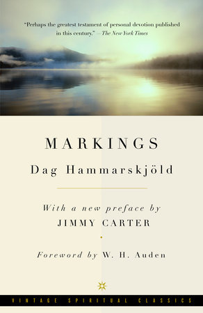 Markings by Dag Hammarskjold
