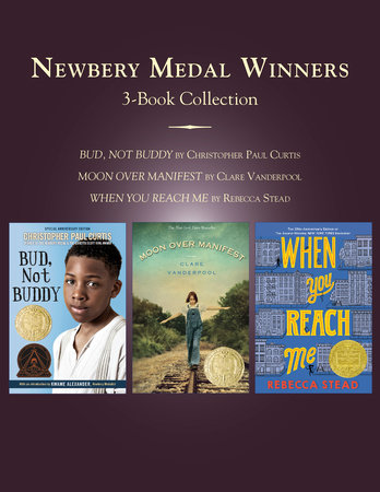 Newbery Medal Winners Three-Book Collection by Christopher Paul Curtis, Clare Vanderpool and Rebecca Stead