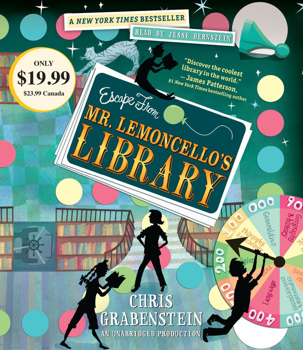Book cover for Escape from Mr. Lemoncello\'s Library