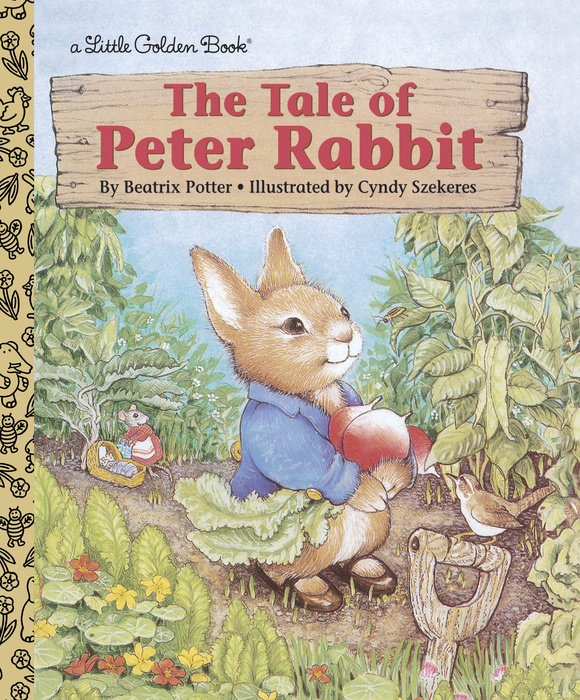 Book cover for The Tale of Peter Rabbit