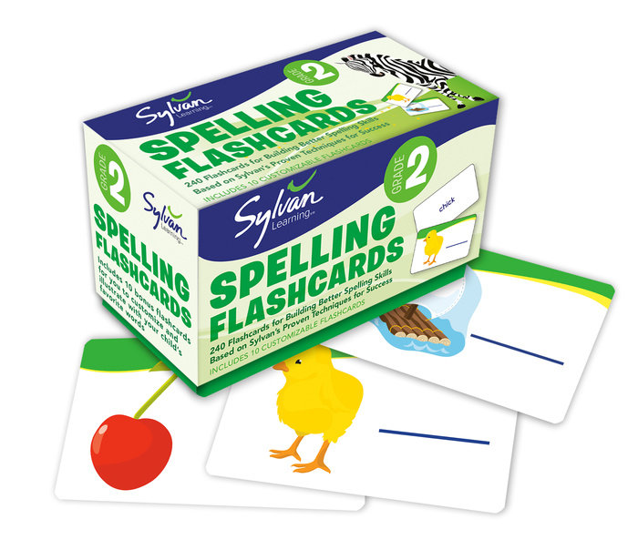 Cover of 2nd Grade Spelling Flashcards