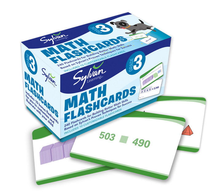 Cover of 3rd Grade Math Flashcards