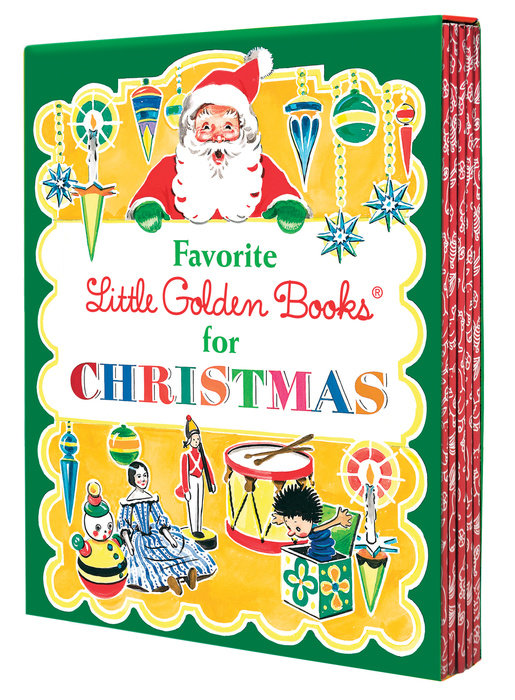 Cover of Favorite Little Golden Books for Christmas 5 copy boxed set