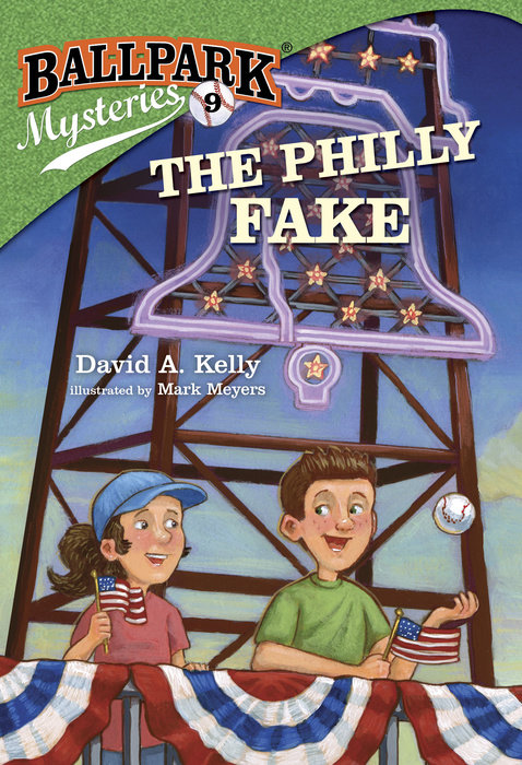 Cover of Ballpark Mysteries #9: The Philly Fake