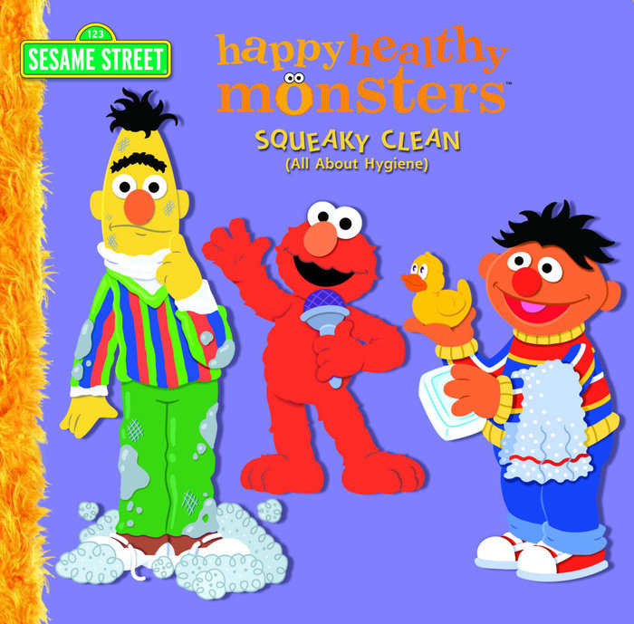 Cover of Squeaky Clean (All About Hygiene) (Sesame Street)