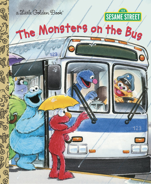 Cover of The Monsters on the Bus (Sesame Street)
