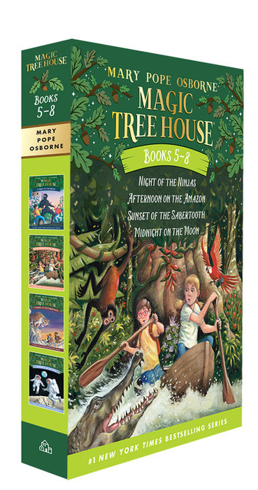 Book cover for Magic Tree House Books 5-8 Boxed Set