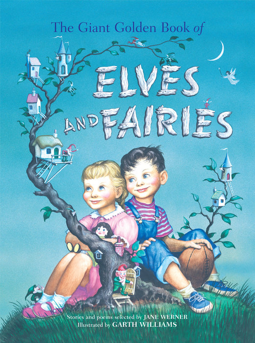 Cover of The Giant Golden Book of Elves and Fairies