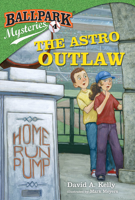 Cover of Ballpark Mysteries #4: The Astro Outlaw