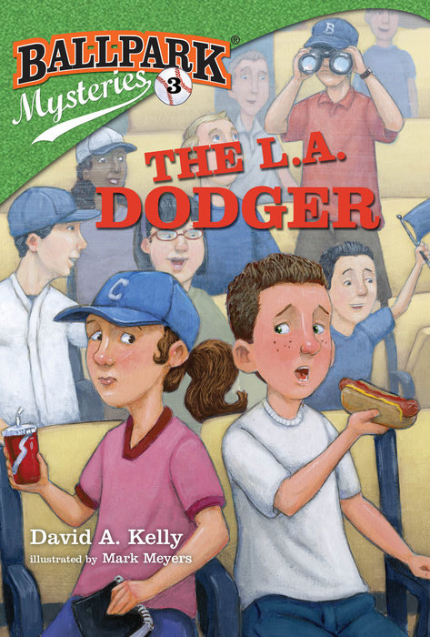 Book cover for Ballpark Mysteries #3: The L.A. Dodger
