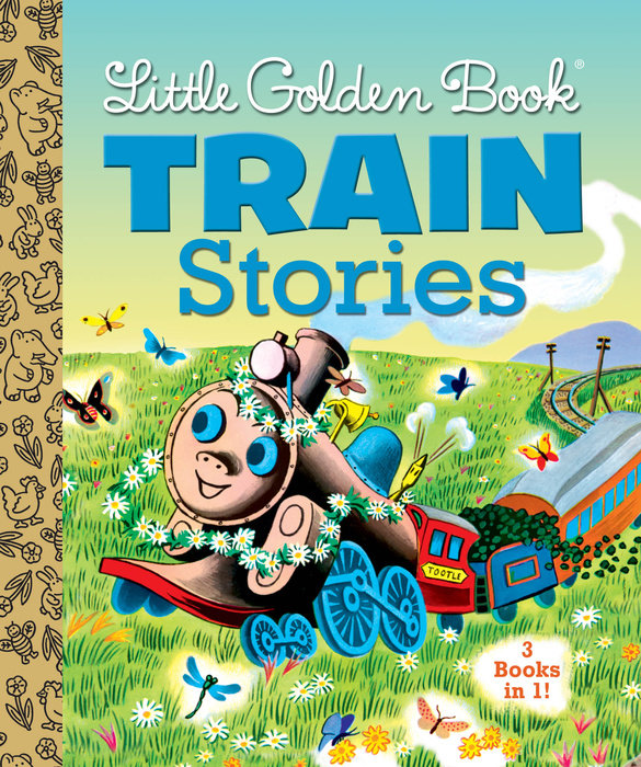 Cover of Little Golden Book Train Stories