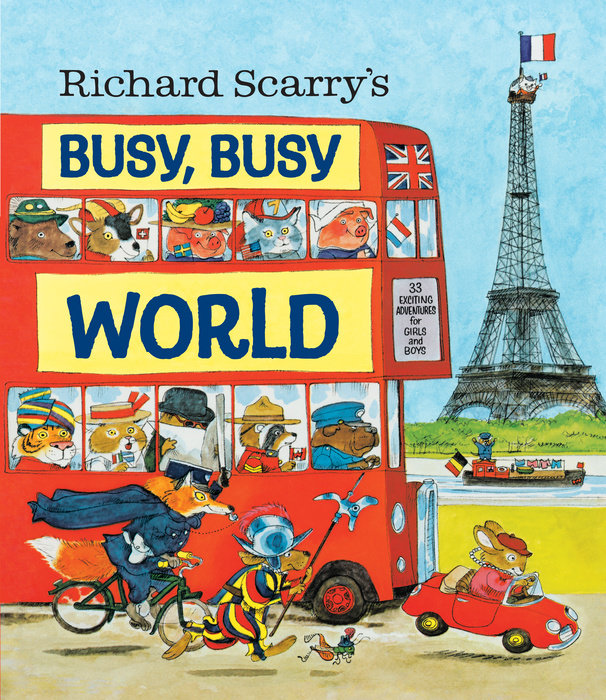 Cover of Richard Scarry\'s Busy, Busy World
