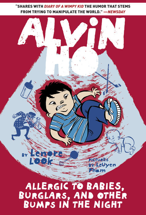 Cover of Alvin Ho: Allergic to Babies, Burglars, and Other Bumps in the Night