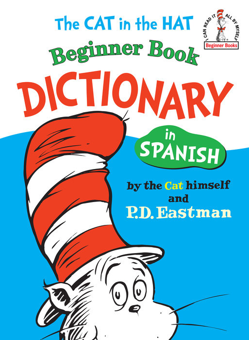 Cover of The Cat in the Hat Beginner Book Dictionary in Spanish