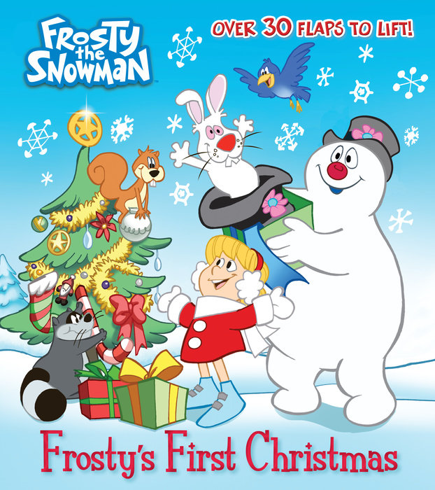Book cover for Frosty\'s First Christmas (Frosty the Snowman)