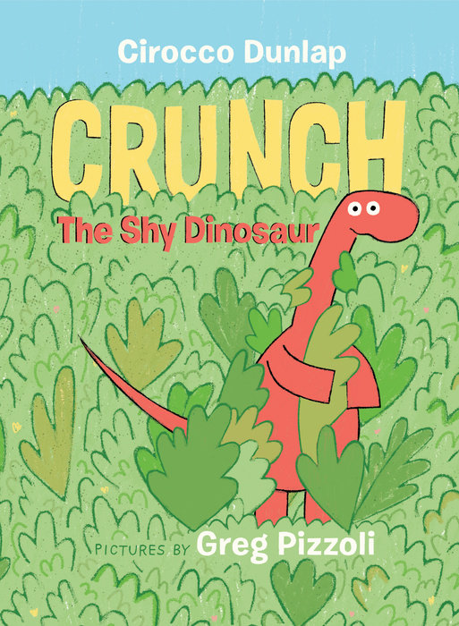 Book cover for Crunch, The Shy Dinosaur
