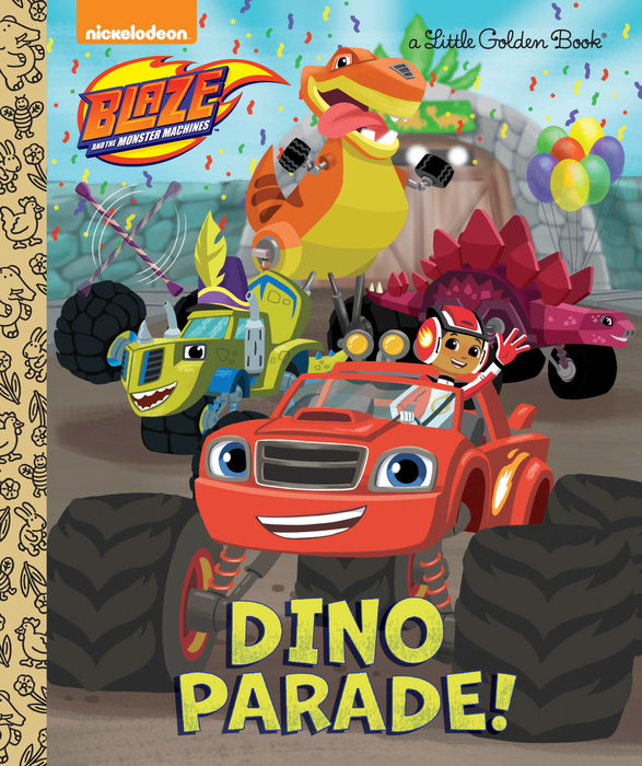 Cover of Dino Parade! (Blaze and the Monster Machines)