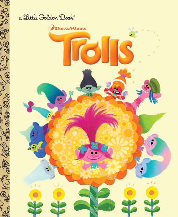 Book cover for Trolls Little Golden Book (DreamWorks Trolls)